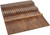 Rev-A-Shelf Double Knife Block Drawer Insert-Wood 4WDKB-WN-1