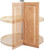 Rev-A-Shelf 24 in Wood Pie-Cut Lazy Susans Shelf Only 4WLS901-52