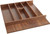 Rev-A-Shelf 24 in Short Walnut Utility Tray Insert 4WUT-WN-3SH