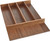 Rev-A-Shelf 18.5 in Short Walnut Utility Tray Insert 4WUT-WN-1SH