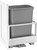 Rev-A-Shelf 35 Qrt Pull-Out Waste Container w/Rev-A-Motion 5149-15DM18-117