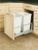 Rev-A-Shelf Double 35 Qrt Pull-Out Waste Containers 5349-18DM