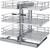 Rev-A-Shelf 15 in. Three-Tier Organizer w/Soft-Close 53PSP3 Rev-A-Shelf 15 in. Three-Tier Organizer w/Soft-Close 53PSP3