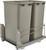 Rev-A-Shelf Double 50 Qrt Pull-out Waste Container Soft-Close 53WC-2150SCDM