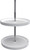 Rev-A-Shelf 20 in White Polymer Full Circle Lazy Susans 2-Shelf 6072-20-11-52