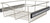 Rev-A-Shelf 18 in Satin Nickel Closet Pullout Basket CB-182007SN-1