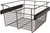 Rev-A-Shelf 18 in Oil Rubbed Bronze Closet Pullout Basket CB-182011ORB-1