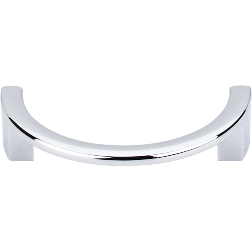 Get Top Knobs TK53PC Half Circle Open Pull 3 1/2'' cc Polished