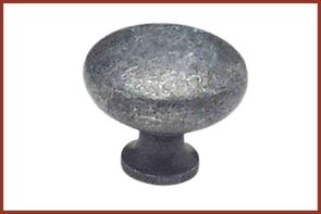 Burnished knobs