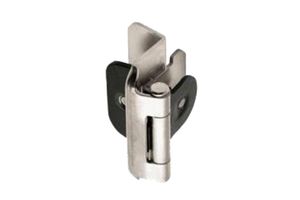 Single demountable hinge