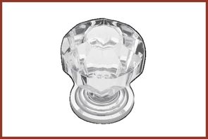 glass cabinet hardware