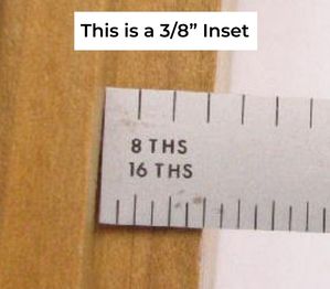3/8 INSET