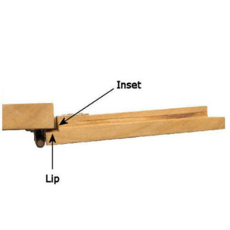 inset hinge