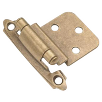 polished brass hinges