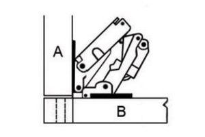 surface mount hinge diagram