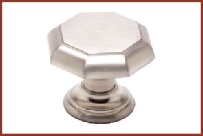 Zinc cabinet hardware