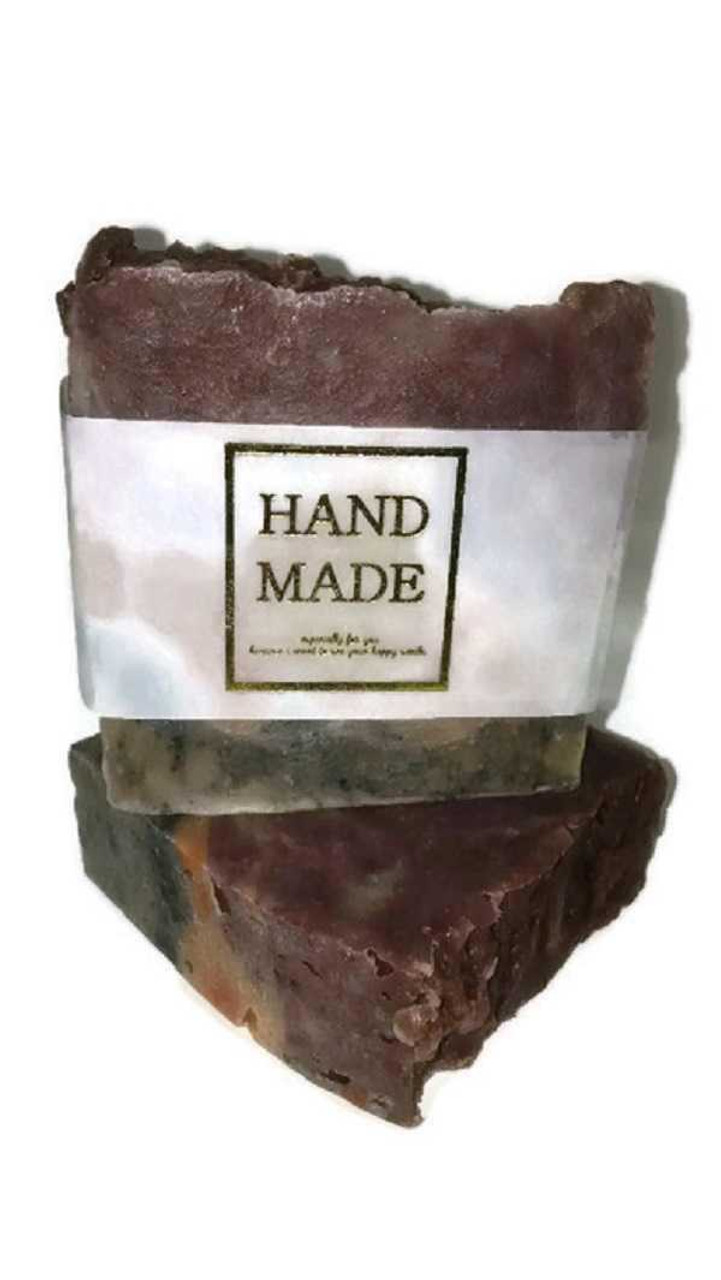 All Natural Handmade Vegan Sexy Wild Man Soap Bar, Shea Butter