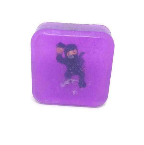 Kids Soap Clear Soap with Toy inside - Natural Ninjah Mini Toys