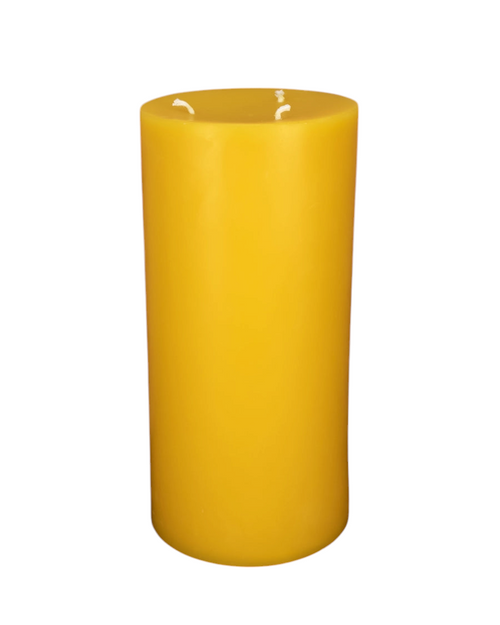 Golden Yellow Honey 100 % Beeswax Pillar Candle 5" x 12"
Bear Natural Organics Golden Yellow Honey 100 % Beeswax Pillar Candle 5" x 12"
Bear Natural Organics