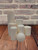 Set of 7 Soy Wax Off White or Bone White Pillar Paraffin Free Candles 152 Bear Natural Organics