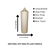 1.5 soy wax pillar or taper candle