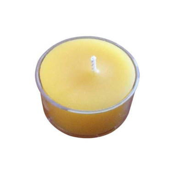  Organic Handmade Beeswax Tealight Candles pack of 12