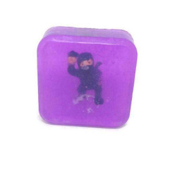 Kids Soap Clear Soap with Toy inside - Natural Ninjah Mini Toys you Get 1 Bar 7 Bear Natural Organics