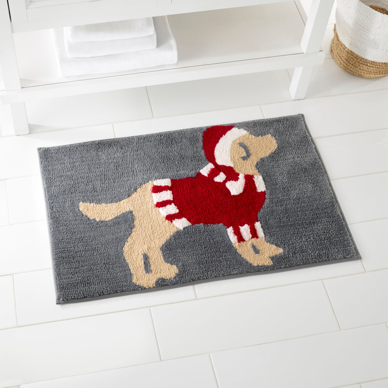 Christmas Dog Rug - Avanti Linens