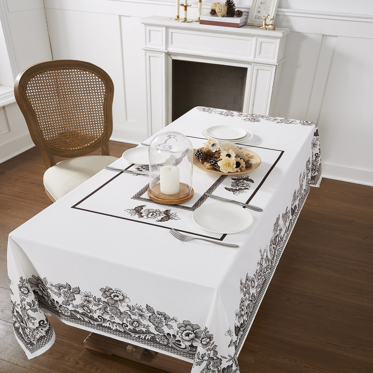 Spode Blue Room Collection ラウンドテーブルクロス Spode Blue Room Collection ラウンドテーブルクロス Spode Blue