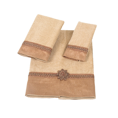 Braided Cuff Towel Collection Rattan