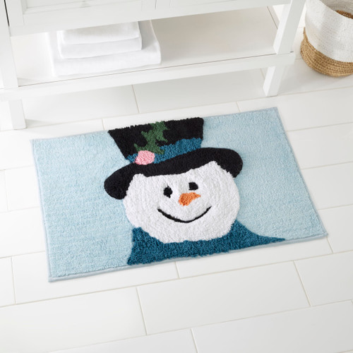 Blue Snowman