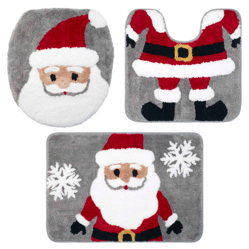 St. Nick3-Piece Contour Rug Set