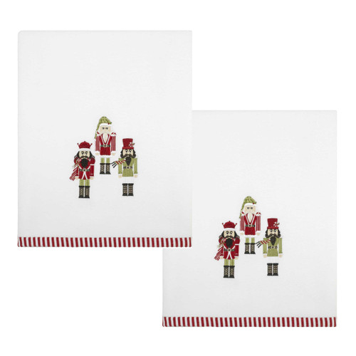 Peppermint Nutcracker Towel Collection