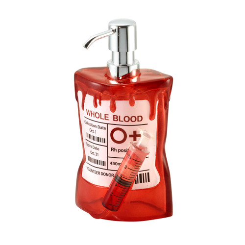 Blood Bag Halloween Lotion Dispenser
