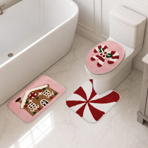 Cookie House 3-Piece Contour Rug Set