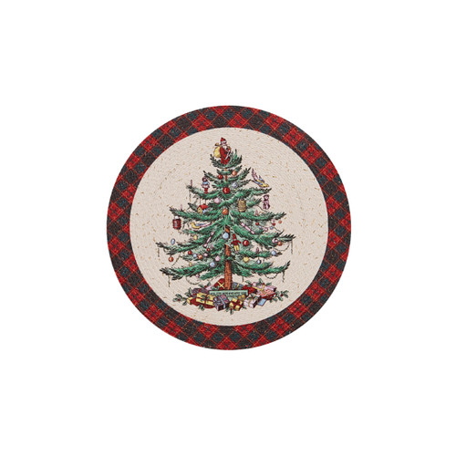 Spode® Tartan Set of 4 Round Placemats