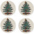 Spode® Christmas Tree Set of 4 Round Placemats