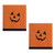 Jack-O-Lantern Halloween 2-Pack Hand Towels