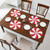 Peppermint 4-Pack Round Placemat Set