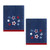Stars 2-Pack Hand Towel Set
