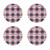 Celebration Set of 4 Round Placemats