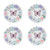 Meadow Set of 4 Round Placemats