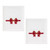 Velvet Bow 2-Pack Hand Towel Set