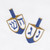 Dreidel 2-Pack Hand Towel Set