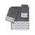 Chevron Galaxy Towel Collection Nickel