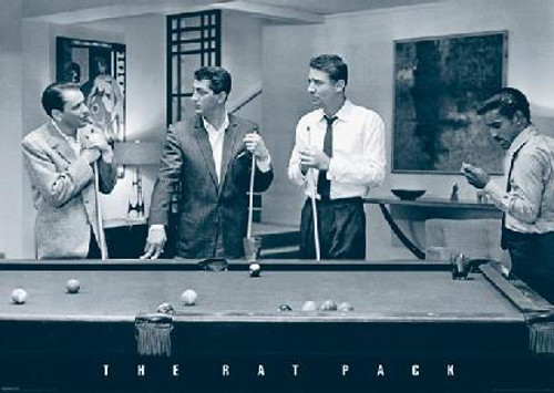 Rat Pack / Pool Poster 0937