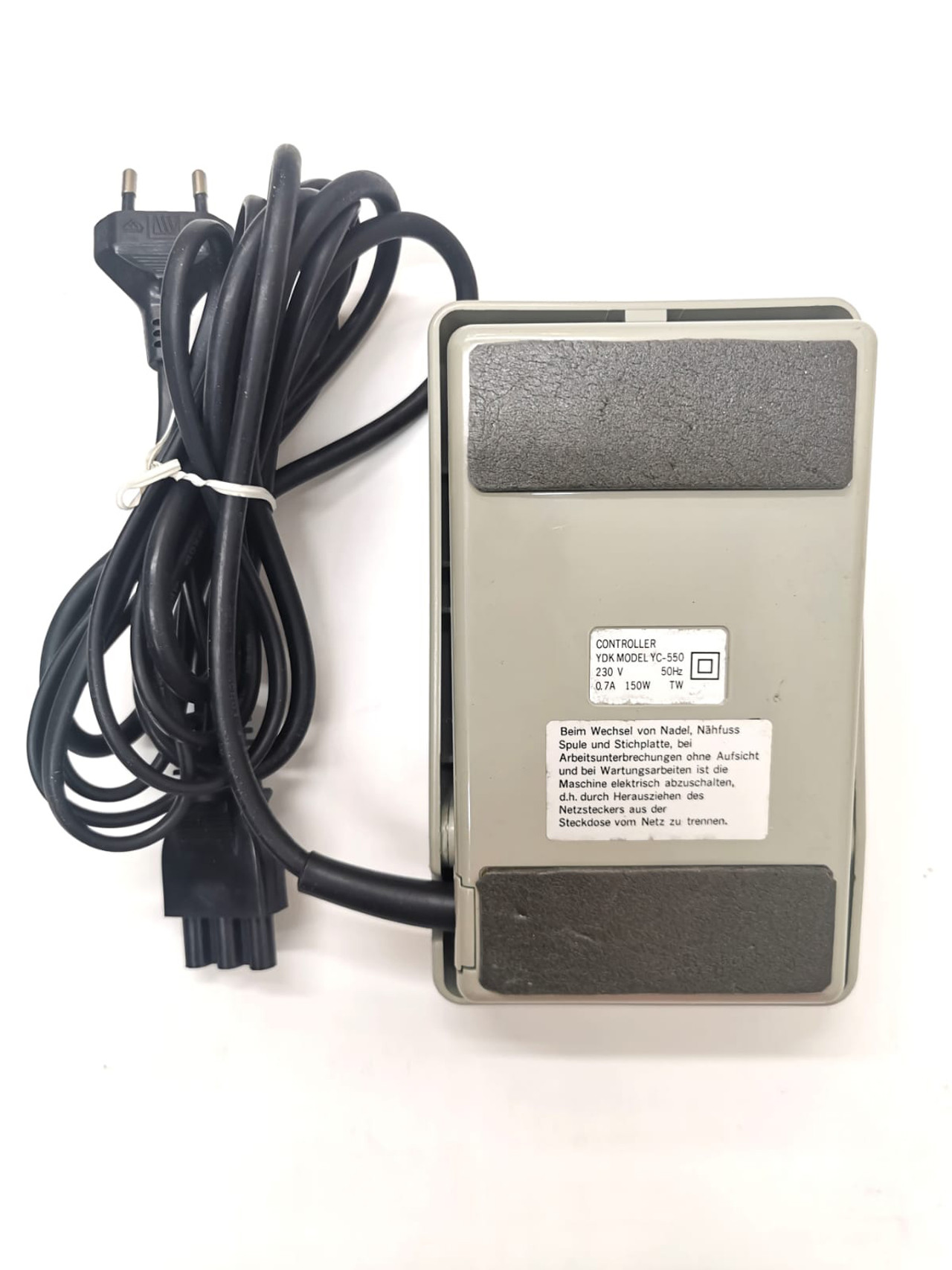 Sewing Machine Foot Controller YDK Model YC550