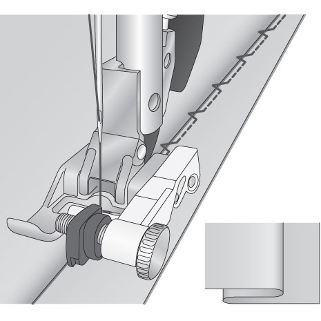 Adjustable Seam Guide Presser Foot