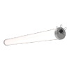 ILP Monsoon Linear Vapor Tight, 4', 4000 Lumens, 120-277V, Frosted Polycarbonate Lens