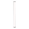 ILP Monsoon Linear Vapor Tight, 4', 8000 Lumens, 120-277V, Polycarbonate Frosted Lens